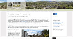 Desktop Screenshot of cheddarvillage.co.uk