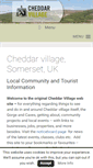 Mobile Screenshot of cheddarvillage.co.uk